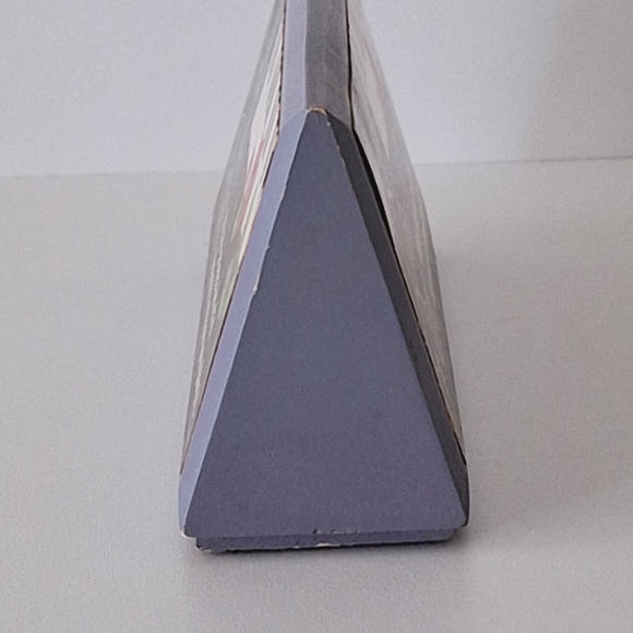 "Life is like a Piano" pyramid shaped decoration - vintage - Picture 4 of 5